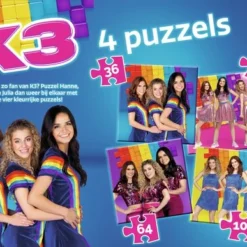 K3 Puzzel - 4 In 1 Puzzel - 36/49/64/100 Stukjes -Puzzels Verfijnd Winkel 550x387 5