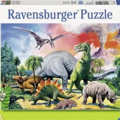 Ravensburger Puzzel Tussen De Dinosauri Rs - Legpuzzel - 100 Stukjes
