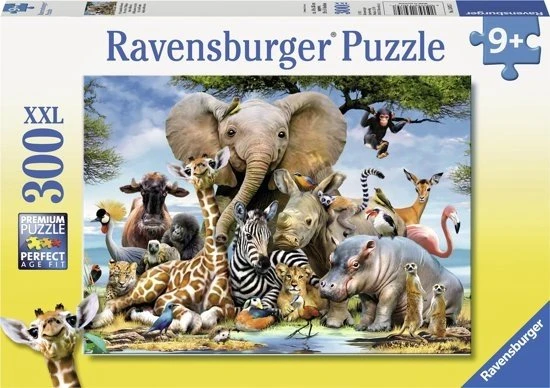 Ravensburger Puzzel Afrikaanse Vrienden - Legpuzzel - 300XXL Stukjes 7 Ravensburger Puzzel Afrikaanse Vrienden - Legpuzzel - 300XXL Stukjes - Afbeelding 7
