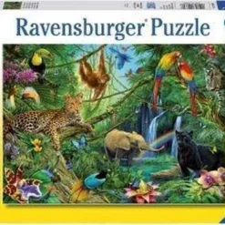 Ravensburger Puzzel Dieren In De Jungle - Legpuzzel - 200 Stukjes -Puzzels Verfijnd Winkel 550x389 1