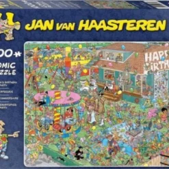 Jan Van Haasteren Kinderfeestje Puzzel - 1000 Stukjes 23 Jan Van Haasteren Kinderfeestje Puzzel - 1000 Stukjes -Puzzels Verfijnd Winkel 550x390 1
