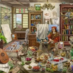 Ravensburger Escape Puzzle Da Vinci Artists Workshop - Legpuzzel - 759 Stukjes -Puzzels Verfijnd Winkel 550x390 7