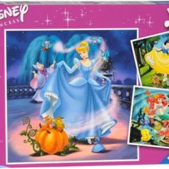 Ravensburger Puzzel Disney Princess - Sneeuwwitje, Assepoester & Ariel - 3x49 Stukjes - Kinderpuzzel -Puzzels Verfijnd Winkel 550x391 21