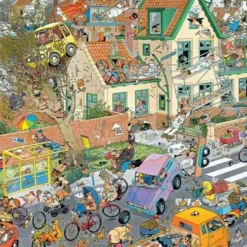 Jan Van Haasteren Safari & Storm 2-in-1 Puzzel - 2 X 1000 Stukjes -Puzzels Verfijnd Winkel 550x391 3