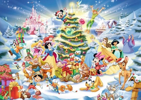 Ravensburger Puzzel Kerstmis Met Disney - Legpuzzel - 1000 Stukjes 4 Ravensburger Puzzel Kerstmis Met Disney - Legpuzzel - 1000 Stukjes - Afbeelding 4