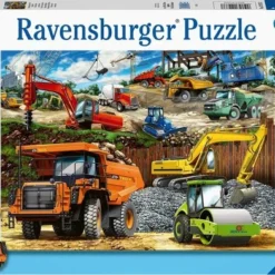 Ravensburger Puzzel Bouwvoertuigen - Legpuzzel - 100 Stukjes