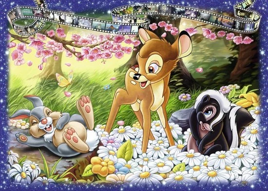 Ravensburger Puzzel Disney Bambi - Legpuzzel - 1000 Stukjes 4 Ravensburger Puzzel Disney Bambi - Legpuzzel - 1000 Stukjes - Afbeelding 4