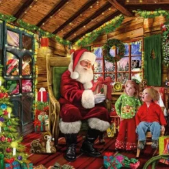 Falcon De Luxe The Christmas Tree Farm 2x1000 Stukjes - Legpuzzel -Puzzels Verfijnd Winkel 550x392 122