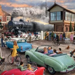 Falcon Puzzel The Level Crossing - Legpuzzel - 1000 Stukjes -Puzzels Verfijnd Winkel 550x392 123