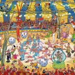 Jan Van Haasteren Acrobaten Circus Puzzel - 1000 Stukjes 15 Jan Van Haasteren Acrobaten Circus Puzzel - 1000 Stukjes -Puzzels Verfijnd Winkel 550x392 130