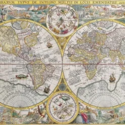 Ravensburger Puzzel Wereldkaart 1594 - Legpuzzel - 1500 Stukjes -Puzzels Verfijnd Winkel 550x392 138