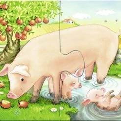 Ravensburger Boerderijdieren - My First Puzzels - 2+4+6+8 Stukjes - Kinderpuzzel -Puzzels Verfijnd Winkel 550x392 194