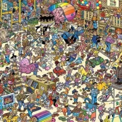 Jan Van Haasteren De Speelgoedwinkel Puzzel - 1000 Stukjes -Puzzels Verfijnd Winkel 550x392 25
