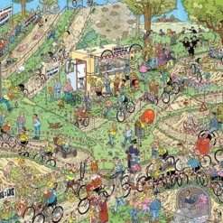 Jan Van Haasteren Wereldkampioenschappen Veldrijden Puzzel - 1000 Stukjes -Puzzels Verfijnd Winkel 550x392 28