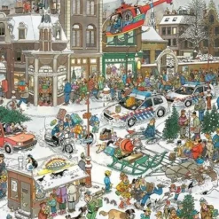 Jan Van Haasteren Kerstmis Puzzel - 1000 Stukjes -Puzzels Verfijnd Winkel 550x392 4