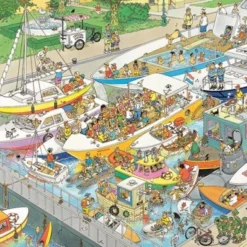 Jan Van Haasteren De Sluizen Puzzel - 1000 Stukjes -Puzzels Verfijnd Winkel 550x392 46