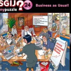 Wasgij Destiny 24 Business As Usual! Puzzel - 1000 Stukjes -Puzzels Verfijnd Winkel 550x392 57