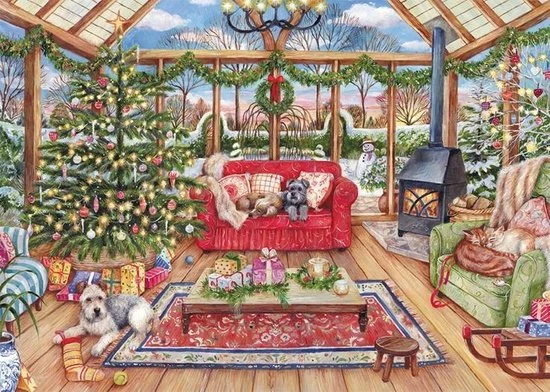 Falcon Puzzel The Christmas Conservatory - Legpuzzel - 1000 Stukjes 7 Falcon Puzzel The Christmas Conservatory - Legpuzzel - 1000 Stukjes - Afbeelding 7