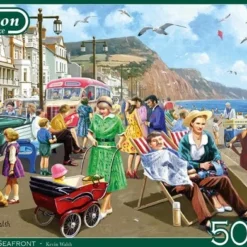 Falcon Puzzel Sidmouth Seafront - Legpuzzel - 500 Stukjes -Puzzels Verfijnd Winkel 550x392 81