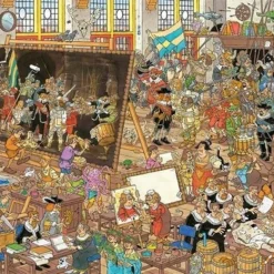 Jan Van Haasteren A Trip To The Museum Puzzel - 2 X 1000 Stukjes (without Gift) 19 Jan Van Haasteren A Trip To The Museum Puzzel - 2 X 1000 Stukjes (without Gift) -Puzzels Verfijnd Winkel 550x392 9