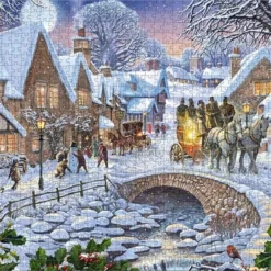 Onbekend Rebo Legpuzzel - 1000 St - Winter Village - Premium Quality -Puzzels Verfijnd Winkel 550x392 98