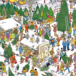 Jan Van Haasteren Christmas Gifts Puzzel - 2x1000 Stukjes -Puzzels Verfijnd Winkel 550x393 12