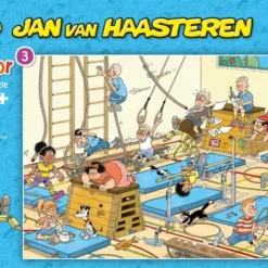 Jan Van Haasteren Junior Apenkooien Puzzel - 240 Stukjes - Kinderpuzzel -Puzzels Verfijnd Winkel 550x393 5