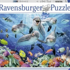 Ravensburger Puzzel Dolfijnen In Het Koraalrif - Legpuzzel - 500 Stukjes