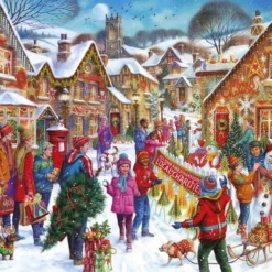 Gibsons Christmas Limited Edition - Light Up The Night Puzzel (1000 Stukjes) -Puzzels Verfijnd Winkel 550x393 52