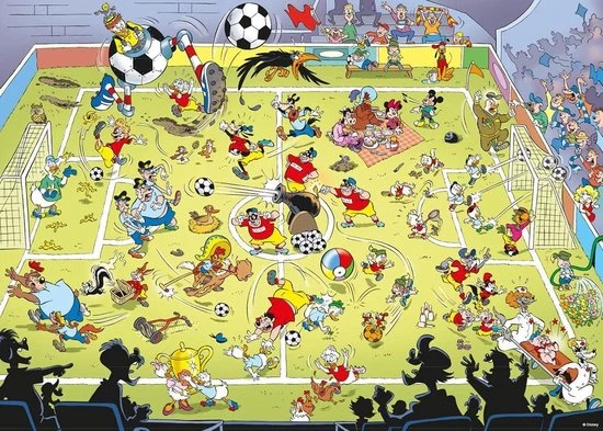 Donald Duck Puzzel - Eend-Tweetje - 1000stuks 2 Donald Duck Puzzel - Eend-Tweetje - 1000stuks - Afbeelding 2
