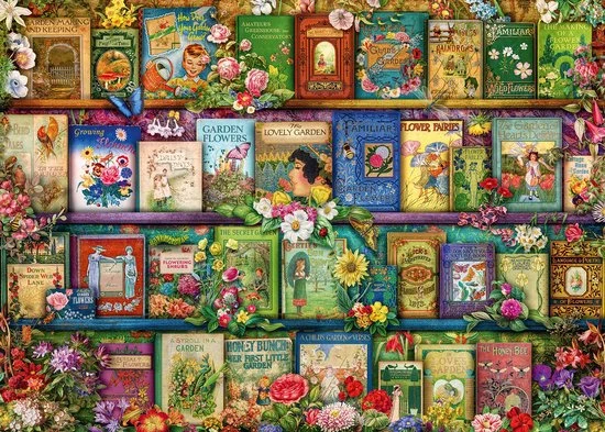 Ravensburger Puzzel Vintage Tuinboeken - Legpuzzel - 1000 Stukjes 3 Ravensburger Puzzel Vintage Tuinboeken - Legpuzzel - 1000 Stukjes - Afbeelding 3