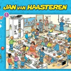 Jan Van Haasteren Junior Het Klaslokaal Puzzel - 360 Stukjes - Kinderpuzzel -Puzzels Verfijnd Winkel 550x393 9