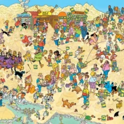 Jan Van Haasteren Zandsculpturen - Legpuzzel - 1000 Stukjes -Puzzels Verfijnd Winkel 550x394 1