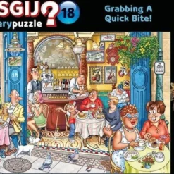 Wasgij Mystery 18 Een Snelle Hap! Puzzel - 1000 Stukjes -Puzzels Verfijnd Winkel 550x394 3