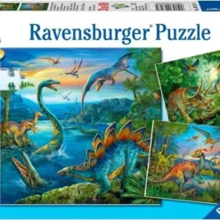 Ravensburger Dinosauri Rs - 3x49 Stukjes - Kinderpuzzel -Puzzels Verfijnd Winkel 550x394 6