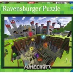 Ravensburger Puzzel Minecraft Cutaway - Legpuzzel - 300XXL Stukjes -Puzzels Verfijnd Winkel 550x394 7
