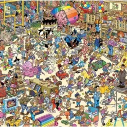Jan Van Haasteren De Speelgoedwinkel Puzzel - 1000 Stukjes -Puzzels Verfijnd Winkel 550x395 10
