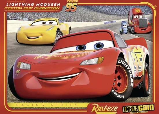 Ravensburgerpuzzel Disney Cars 3 Let's Race! - 12+16+20+24 Stukjes 4 Ravensburgerpuzzel Disney Cars 3 Let's Race! - 12+16+20+24 Stukjes - Afbeelding 4