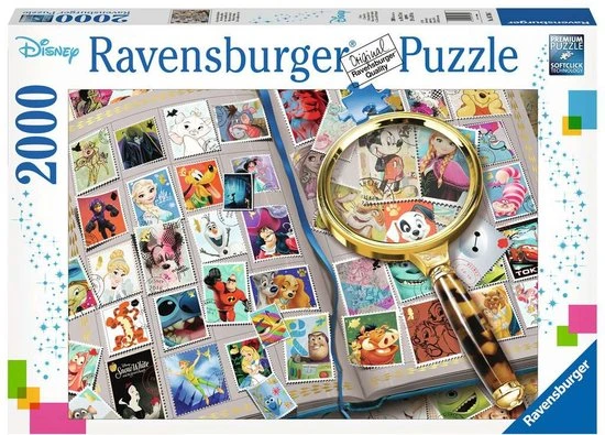 Ravensburger Puzzel Mijn Mooiste Postzegels - Legpuzzel - 2000 Stukjes 1 Ravensburger Puzzel Mijn Mooiste Postzegels - Legpuzzel - 2000 Stukjes