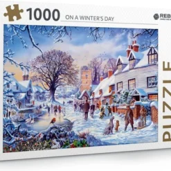 Rebo Productions Rebo Legpuzzel 1000 Stukjes - On A Winter's Day