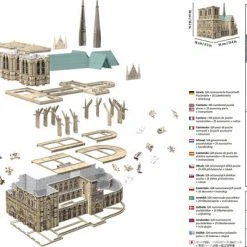 Ravensburger Notre Dame Parijs - 3D Puzzel Gebouw - 324 Stukjes -Puzzels Verfijnd Winkel 550x396 30