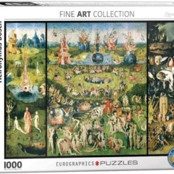 Eurographics Jheronimus Bosch - De Tuin Der Lusten (1000 Stukjes, Kunst Puzzel) -Puzzels Verfijnd Winkel 550x397 18
