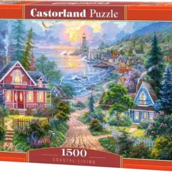 Castorland Puzzel Coastal Living - 68cm - 1500 Stukjes