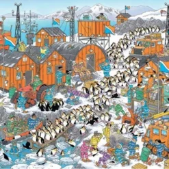 Jan Van Haasteren Zuidpool Expeditie Puzzel - 1000 Stukjes -Puzzels Verfijnd Winkel 550x397 9