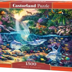 Castorland Jungle Paradise - 1500 Stukjes -Puzzels Verfijnd Winkel 550x398 21