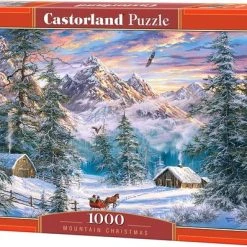 Castorland Legpuzzel Mountain Christmas 1000 Stukjes