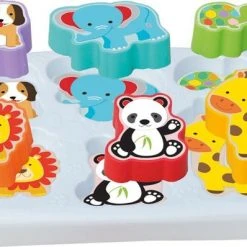 DEDE Vormenpuzzel Dieren - Vormenstoof - Bouwblokken Blokken Baby Blokkenpuzzel - Baby Speelgoed Educatief Speelgoed 2 Jaar Educatief Speelgoed 3 Jaar Motoriek Speelgoed -Puzzels Verfijnd Winkel 550x398 33