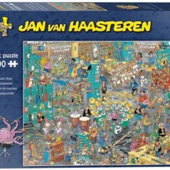 Jan Van Haasteren De Muziekwinkel Puzzel - 5000 Stukjes -Puzzels Verfijnd Winkel 550x399 1