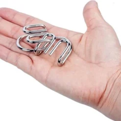 ICollection Metalen IQ Puzzels - 8 Stuks - Breinbrekers - Type 1/Blauw - Schoencadeau -Puzzels Verfijnd Winkel 550x399 14