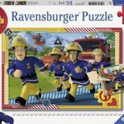 Ravensburger Puzzel Brandweerman Sam En Zijn Team - 2x12 Stukjes - Kinderpuzzel -Puzzels Verfijnd Winkel 550x399 18